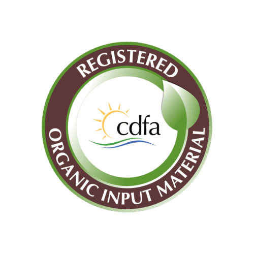 California Department of Food and Agriculture - Registered Organic | SPV Soils