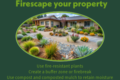 Fire-proof Your Landscape With Composted Mulch