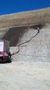 Blower Mulch Install 5 | SPVS