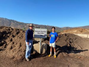 Dr. K donating soil to Brayden of PATH | SPV Soils
