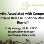 Myths Associated with Compost Nutrient Release in Stormwater | SPV Soils