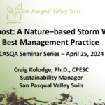 Compost – A Nature-based Storm Water BMP- 2024 | SPV Soils