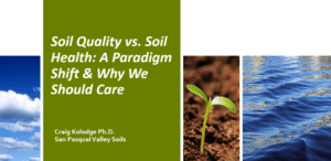 Soil Quality vs Soil Health | SPV Soils