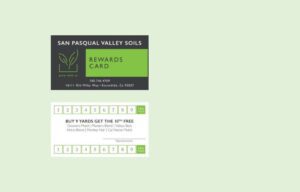 Customer Rewards Card | San Pasqual Valley Soils