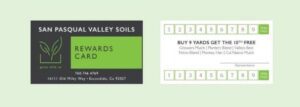 SPVSoils Customer Rewards Card