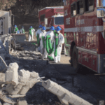 CAL OES -California Conservation Corps – Los Angeles Fire – installing Filtrexx® SiltSoxx® – Jan 2025 | SPV Soils