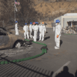 CAL OES -California Conservation Corps – Los Angeles Fire – containing toxins with Filtrexx® SiltSoxx® – Jan 2025 | SPV Soils