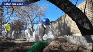 CAL OES -California Conservation Corps - Los Angeles Fire Remediation with Filtrexx® SiltSoxx® - Jan 2025 | SPV Soils