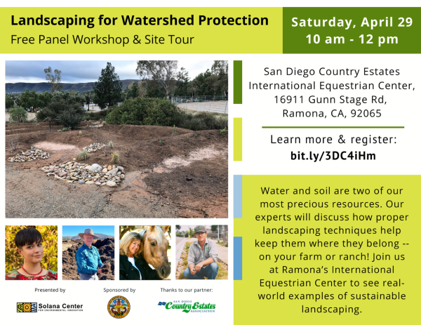 Landscaping For Watershed Protection Workshop with Dr. K | SPVSoils