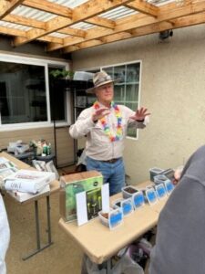 Dr. K presenting at the Clairemont Outdoor Living and Garden Tour | SPV Soils