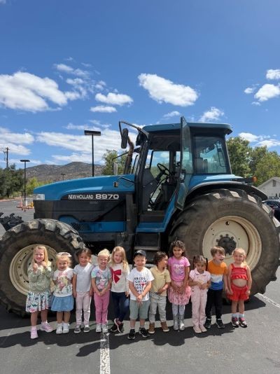 SPV Union Elementary School Students in Big Wheel Loader | SPV Soils