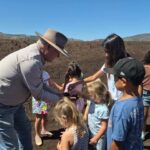Dr. K shows compost and mulch to Butterflies and Bullfrogs | SPV Soils