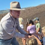Dr. K shows compost and mulch to Butterflies and Bullfrogs | SPV Soils