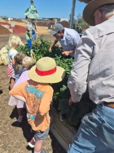 Dr. K and Kamron show the garden to Butterflies and Bullfrogs | SPV Soils
