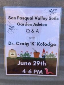 Q & A with Dr. K at San Diego County Fair Farm Event | SPV Soils