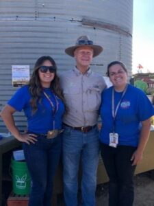 Dr. K with Fair Attendees at San Diego County Fair Farm Event | SPV Soils