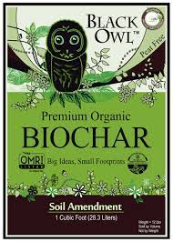 Black Owl BioChar - OMRI listed | SPVSoils