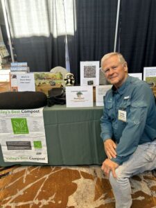 Dr. K at our San Diego Farm and Nursery Expo Booth | SPV Soils