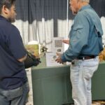 Dr. K talking about Monkey Hair Mulch at our San Diego Farm and Nursery Expo Booth | SPV Soils