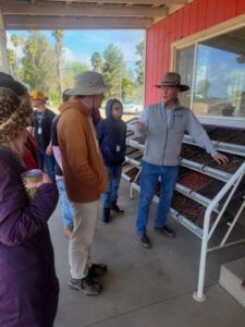 Dr. K Teaching the D'Vine Path Tour Group 3.14.24 | SPV Soils