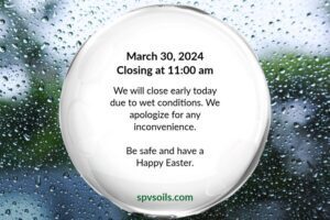 Rain Hours | SPV Soils