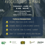 Ca Avocado Society Event | SPV Soils
