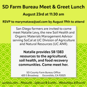 SD Farm Bureau Meet & Greet Lunch - 8.23.24 | SPV Soils