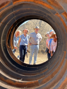 Dr. K with Nan Sterman Garden Group Tour November 2023 | SPV Soils