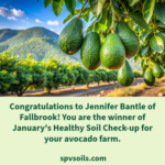 Healthy Soil Drawing Winner – January 2025 | SPV Soils
