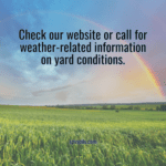 Rainy Days | SPV Soils