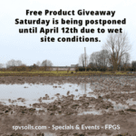 Free Product Giveaway Saturday | SPV Soils