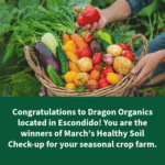 Healthy Soil Drawing Winner – Mar 2025 | SPV Soils