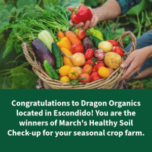 Healthy Soil Drawing Winner - Mar 2025 | SPV Soils