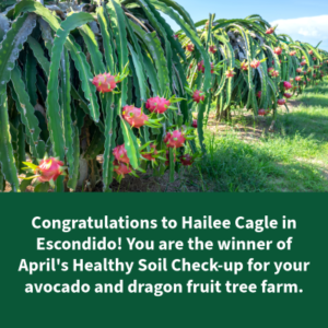 April's Healthy Soil Drawing Winner | SPV Soils