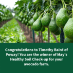 Healthy Soil Drawing Winner for May | SPV Soils