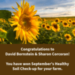 Healthy Soil Drawing Winner – Sep 2025 | SPV Soils