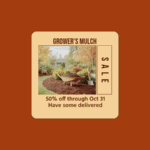 Grower’s Mulch 50% off through 10.31.25 | San Pasqual Valley Soils