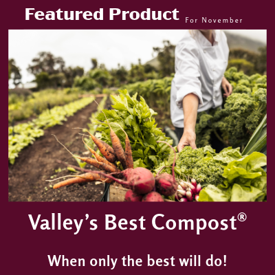 Valley’s Best Compost® - Featured Product for November | San Pasqual Valley Soils