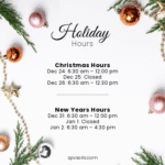 Holiday Hours | San Pasqual Valley Soils