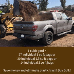 Save money on Mulch - Buy Bulk! | San Pasqual Valley Soils
