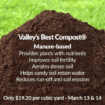 Spring Special on Valley’s Best Compost®- March 13 & 14 | SPV Soils