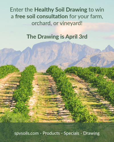 Healthy Soil Drawing is April 3 | SPV Soils