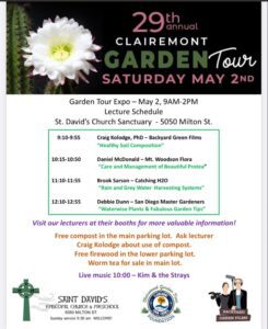 Dr. K at Clairemont Garden Tour | SPV Soils