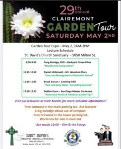 Dr. K at Clairemont Garden Tour | SPV Soils