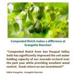 Composted Mulch Testimonial – Grangetto’s Ranches | SPV Soils