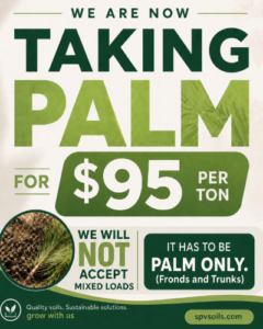 Now Accepting Palm | SPV Soils