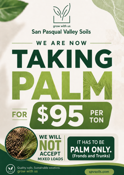 Now Accepting Palm | SPVS