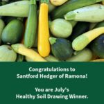 Healthy Soil Drawing Winner – April | SPV Soils