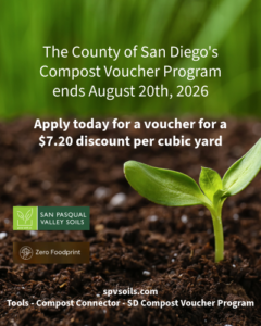 Zero Foodprint SD Compost Voucher Program | SPV Soils