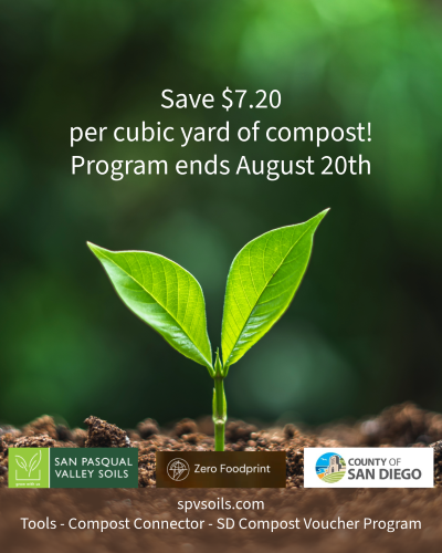 Zero Foodprint SD Compost Voucher Program | SPV Soils